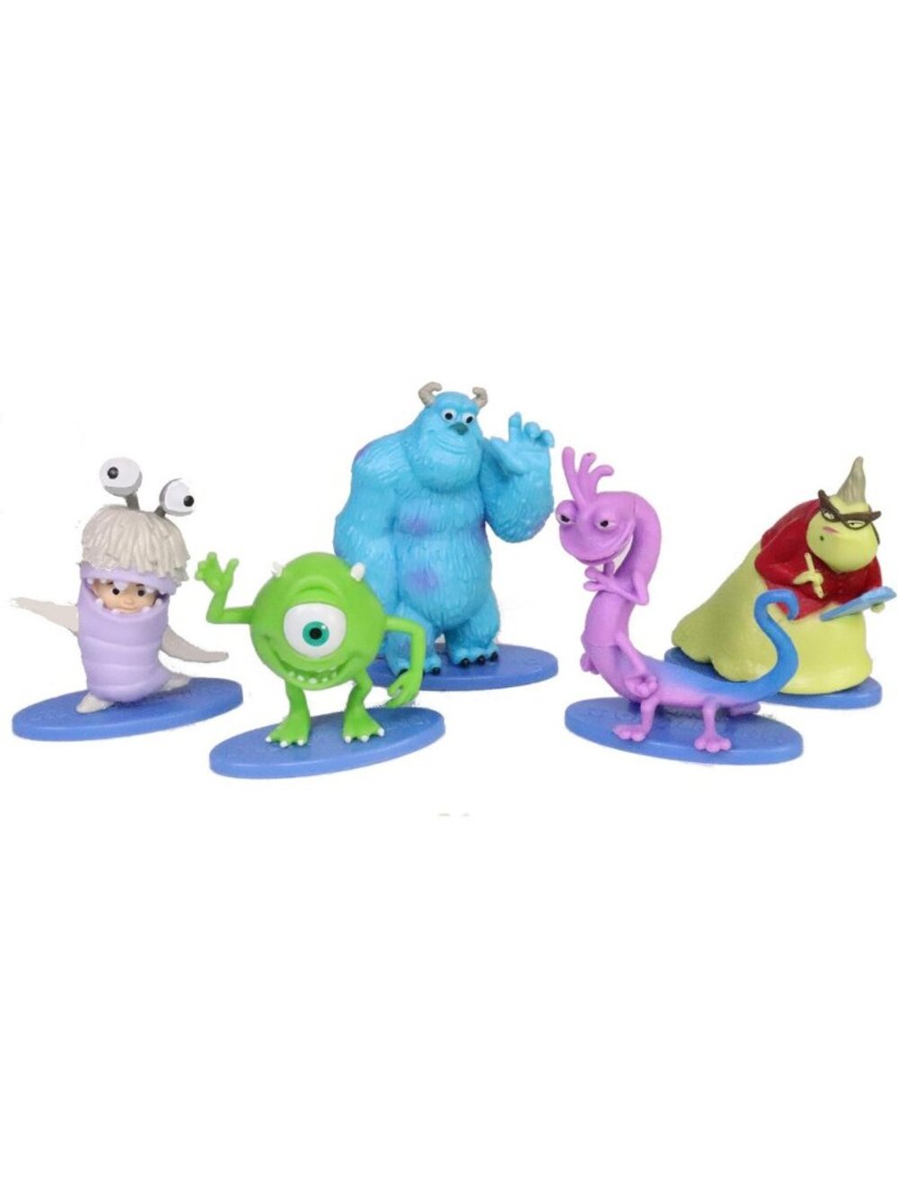Monsters Cake Topper Set of 5 - Fun Party Supplies for Kids' Birthday